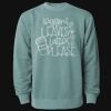 Unisex Midweight Pigment-Dyed Crewneck Sweatshirt Thumbnail