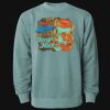 Unisex Midweight Pigment-Dyed Crewneck Sweatshirt Thumbnail