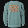 Unisex Midweight Pigment-Dyed Crewneck Sweatshirt Thumbnail