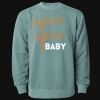 Unisex Midweight Pigment-Dyed Crewneck Sweatshirt Thumbnail