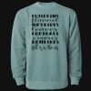 Unisex Midweight Pigment-Dyed Crewneck Sweatshirt Thumbnail