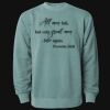Unisex Midweight Pigment-Dyed Crewneck Sweatshirt Thumbnail
