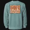 Unisex Midweight Pigment-Dyed Crewneck Sweatshirt Thumbnail
