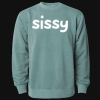 Unisex Midweight Pigment-Dyed Crewneck Sweatshirt Thumbnail