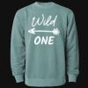 Unisex Midweight Pigment-Dyed Crewneck Sweatshirt Thumbnail