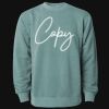 Unisex Midweight Pigment-Dyed Crewneck Sweatshirt Thumbnail