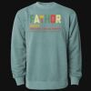 Unisex Midweight Pigment-Dyed Crewneck Sweatshirt Thumbnail