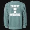 Unisex Midweight Pigment-Dyed Crewneck Sweatshirt Thumbnail