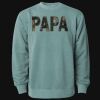 Unisex Midweight Pigment-Dyed Crewneck Sweatshirt Thumbnail