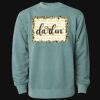 Unisex Midweight Pigment-Dyed Crewneck Sweatshirt Thumbnail