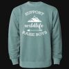 Unisex Midweight Pigment-Dyed Crewneck Sweatshirt Thumbnail