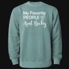 Unisex Midweight Pigment-Dyed Crewneck Sweatshirt Thumbnail