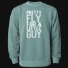 Unisex Midweight Pigment-Dyed Crewneck Sweatshirt Thumbnail