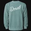 Unisex Midweight Pigment-Dyed Crewneck Sweatshirt Thumbnail