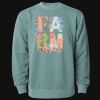 Unisex Midweight Pigment-Dyed Crewneck Sweatshirt Thumbnail