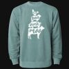 Unisex Midweight Pigment-Dyed Crewneck Sweatshirt Thumbnail