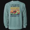 Unisex Midweight Pigment-Dyed Crewneck Sweatshirt Thumbnail