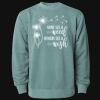 Unisex Midweight Pigment-Dyed Crewneck Sweatshirt Thumbnail