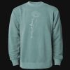 Unisex Midweight Pigment-Dyed Crewneck Sweatshirt Thumbnail