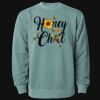 Unisex Midweight Pigment-Dyed Crewneck Sweatshirt Thumbnail