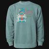 Unisex Midweight Pigment-Dyed Crewneck Sweatshirt Thumbnail