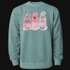 Unisex Midweight Pigment-Dyed Crewneck Sweatshirt Thumbnail