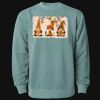 Unisex Midweight Pigment-Dyed Crewneck Sweatshirt Thumbnail