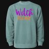 Unisex Midweight Pigment-Dyed Crewneck Sweatshirt Thumbnail