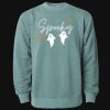Unisex Midweight Pigment-Dyed Crewneck Sweatshirt Thumbnail