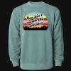 Unisex Midweight Pigment-Dyed Crewneck Sweatshirt Thumbnail