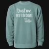 Unisex Midweight Pigment-Dyed Crewneck Sweatshirt Thumbnail