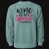 Unisex Midweight Pigment-Dyed Crewneck Sweatshirt Thumbnail