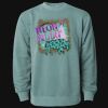 Unisex Midweight Pigment-Dyed Crewneck Sweatshirt Thumbnail