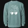 Unisex Midweight Pigment-Dyed Crewneck Sweatshirt Thumbnail