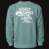 Unisex Midweight Pigment-Dyed Crewneck Sweatshirt Thumbnail