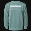 Unisex Midweight Pigment-Dyed Crewneck Sweatshirt Thumbnail