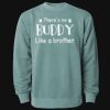 Unisex Midweight Pigment-Dyed Crewneck Sweatshirt Thumbnail