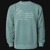 Unisex Midweight Pigment-Dyed Crewneck Sweatshirt Thumbnail