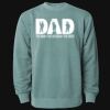 Unisex Midweight Pigment-Dyed Crewneck Sweatshirt Thumbnail