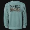 Unisex Midweight Pigment-Dyed Crewneck Sweatshirt Thumbnail