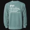 Unisex Midweight Pigment-Dyed Crewneck Sweatshirt Thumbnail
