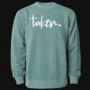 Unisex Midweight Pigment-Dyed Crewneck Sweatshirt Thumbnail