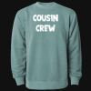 Unisex Midweight Pigment-Dyed Crewneck Sweatshirt Thumbnail