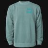 Unisex Midweight Pigment-Dyed Crewneck Sweatshirt Thumbnail