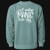 Unisex Midweight Pigment-Dyed Crewneck Sweatshirt Thumbnail