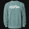 Unisex Midweight Pigment-Dyed Crewneck Sweatshirt Thumbnail