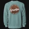 Unisex Midweight Pigment-Dyed Crewneck Sweatshirt Thumbnail