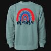 Unisex Midweight Pigment-Dyed Crewneck Sweatshirt Thumbnail