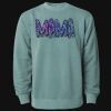 Unisex Midweight Pigment-Dyed Crewneck Sweatshirt Thumbnail