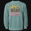 Unisex Midweight Pigment-Dyed Crewneck Sweatshirt Thumbnail